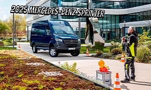 2025 Mercedes-Benz Sprinter Boasts New Infotainment, More Safety Kit, Two Battery Options