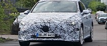 2025 Mercedes CLA Getting Electric Power, EV Prototype Caught in the Open