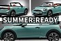 2025 MINI Cooper S Unofficially Lowers Its Roof To Preview Upcoming Cabriolet