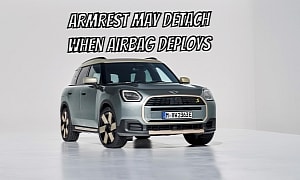 2025 MINI Countryman Recalled Over Armrest That May Detach When Airbag Deploys