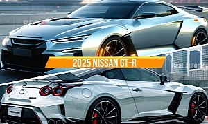 2025 Nissan GT-R Comes Out From Behind the Digital Curtain, Looks Ready for R36 Lifestyle