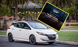 2025 Nissan Leaf Lease Costs Just $89 a Month, No Downpayment