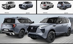 2025 Nissan Patrol Rendered, Y63 May Feature Twin-Turbo V6 Powerplants Only