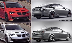 2025 Pontiac G8 Imaginatively Returns From the Dead With a Mighty V10 in Tow