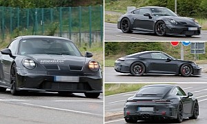 2025 Porsche 911 GT3 Touring Spied With Fresh Looks, Can You Teach an Old Dog New Tricks?