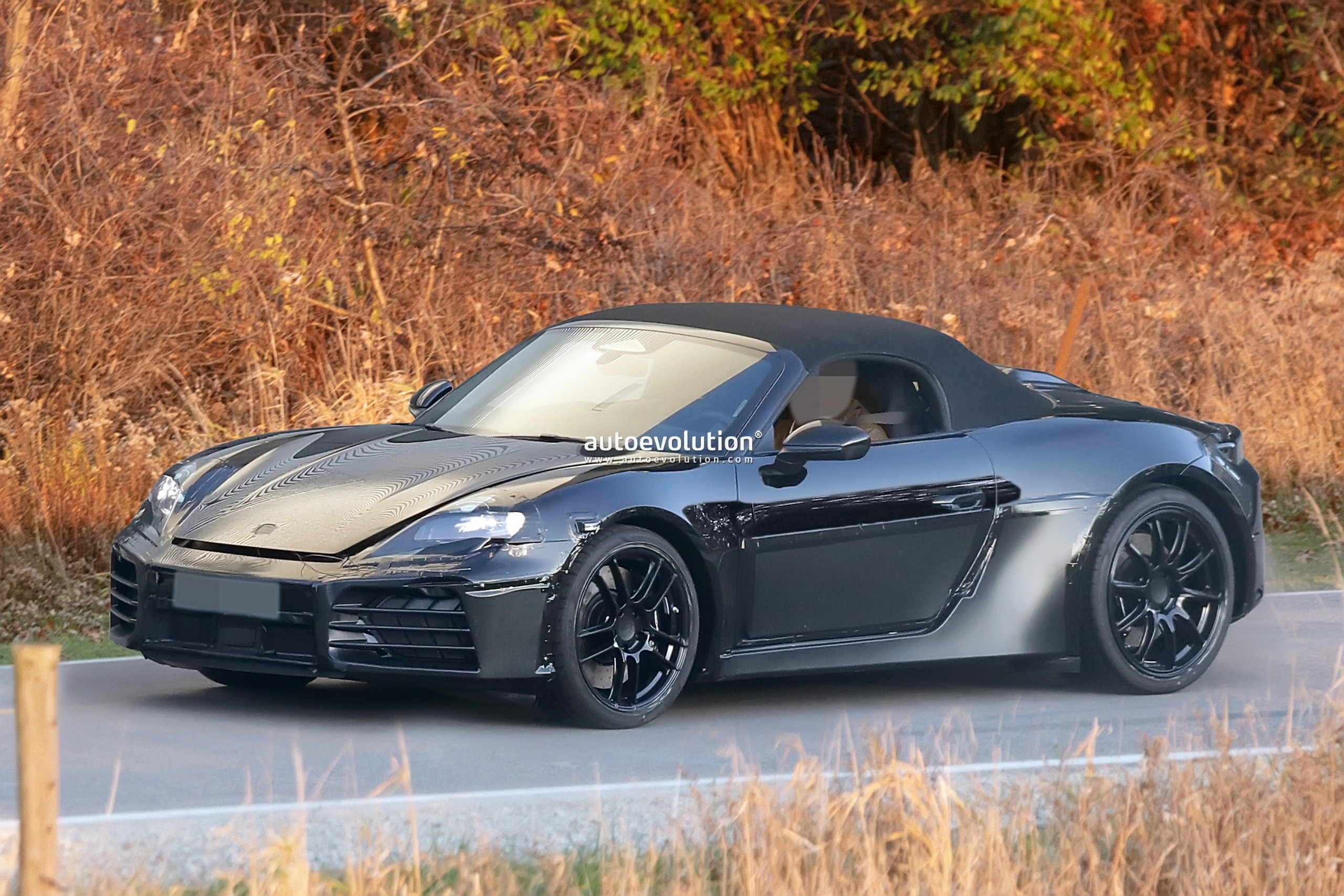 2025 Porsche Boxster Electric Makes Spy Debut With Mission R Styling and  Fake Exhaust Tip - autoevolution