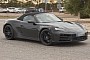 2025 Porsche Boxster Electric Spied With Mismatched Wheels