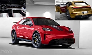 2025 Porsche Macan Turbo S EV Gets Virtually Revealed With 938 CGI HP From Inside-Out