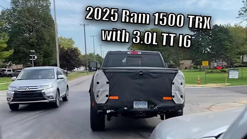 2025 Ram 1500 TRX prototype