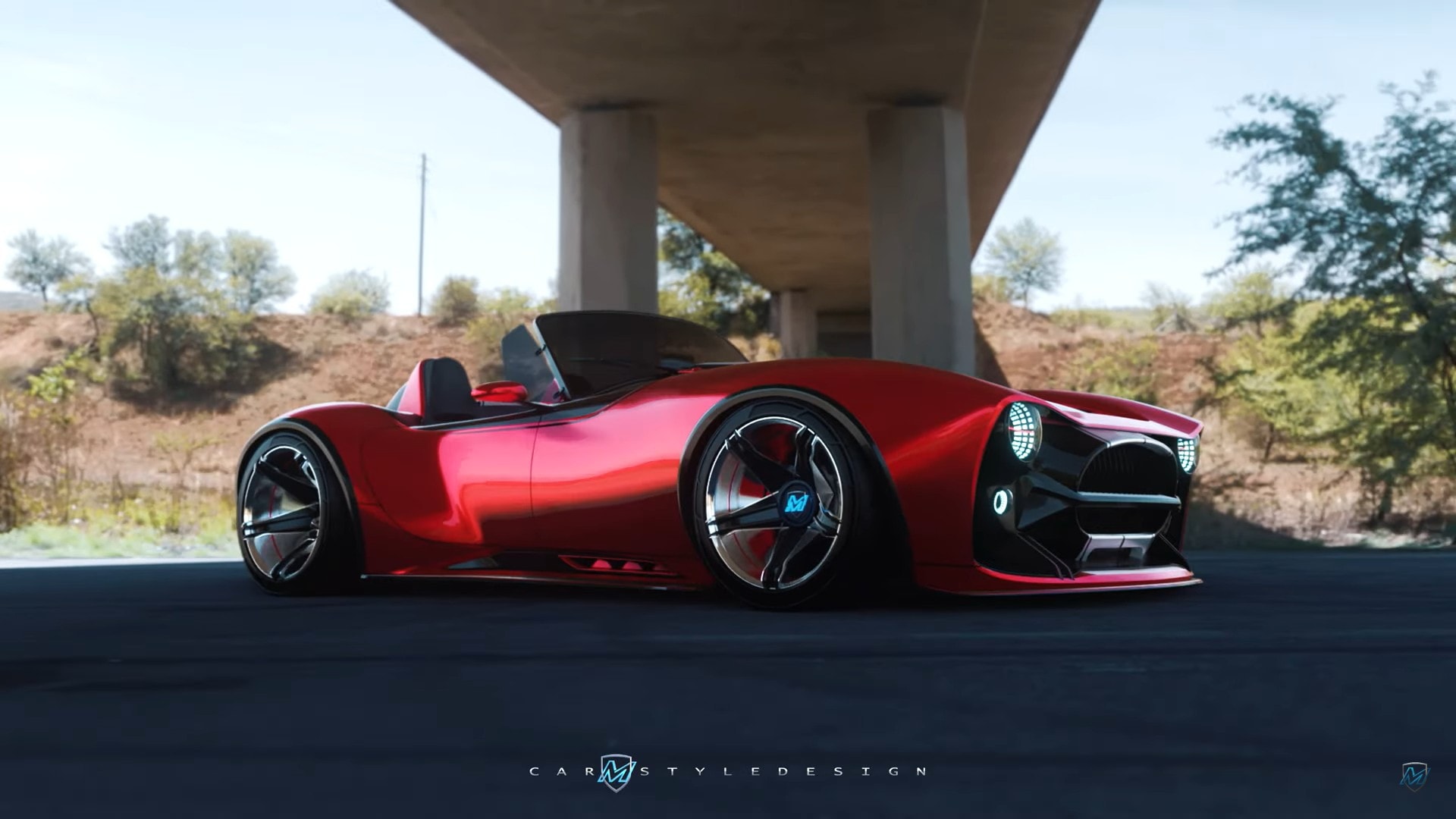 2025 Shelby Cobra Goes for Virtual RetroFuturistic Style With a V8