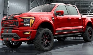 2025 Shelby Ford F-150 Raptor Super Snake Unofficially Revealed, Facelift Has 825 HP