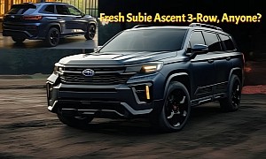 2025 Subaru Ascent Visits Imagination Land Ahead of Potential LA Auto Show Reveal