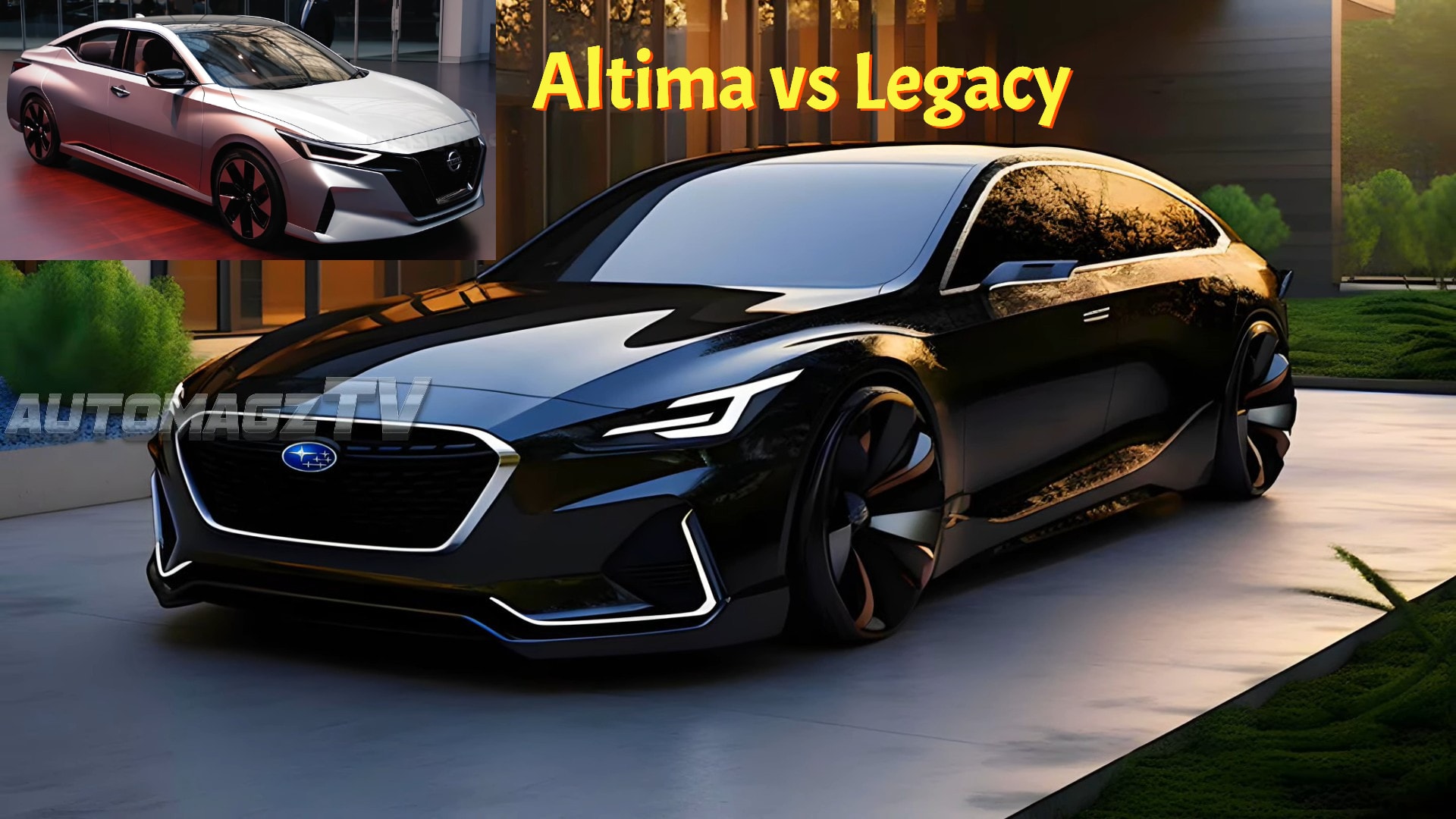 2025 Subaru Legacy and Nissan Altima Meet in Fantasy Land, Threaten Camry  and Accord - autoevolution