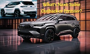 2025 Subaru Outback Meets 2025 Subaru Forester in Fantasy Land: They Look Adventurous