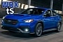 2025 Subaru WRX tS Debuts With STI Goodies and No Extra Oomph