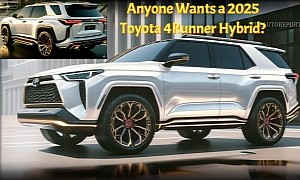 2025 Toyota 4Runner Becomes a Fully-Fledged Hybrid Off-Roader in Unofficial CGI Video