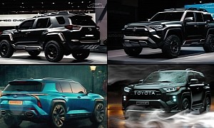 2025 Toyota 4Runner Gets Two More Unofficial Design Studies, Neither Is Convincing