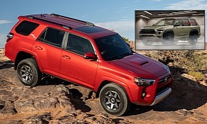 2025 Toyota 4Runner Speculative Rendering Imagines Off-Road SUV With Tacoma Design Cues
