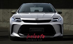 2025 Toyota Camry Design Teaser Morphs Into Rendering, New Sedan Doesn’t Look Half Bad