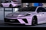 2025 Toyota Camry Goes to 'Barbieland,' Comes Out a Slammed Widebody Pink Hybrid