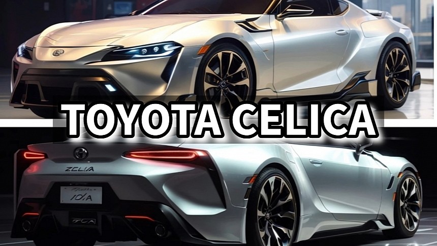 Toyota Celica - Rendering