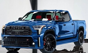 2025 Toyota GR Tundra Looks Ready to Digitally Brawl With Ford's Raptor and Ram's RHO