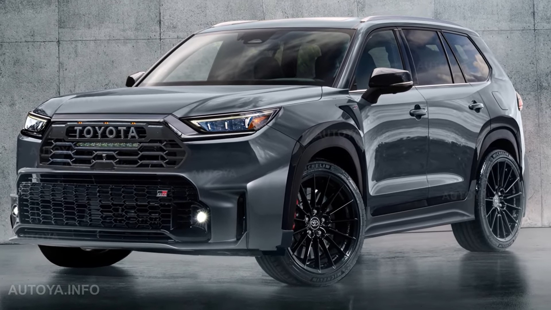 Virtual Toyota Grand Highlander GR (Sport) Aims to Be the Most
