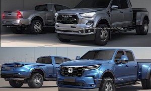 2025 Toyota Hilux HD Meets All-New 2025 Honda Ridgeline HD in Fantasy Land, Not the US