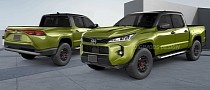 2025 Toyota Hilux TRD Pro Mid-Size Truck Digitally Makes Tacoma Fans Even Prouder
