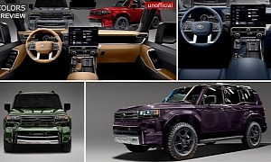 2025 Toyota Land Cruiser 250 (Prado) Unofficially Shows Everything From Inside-Out