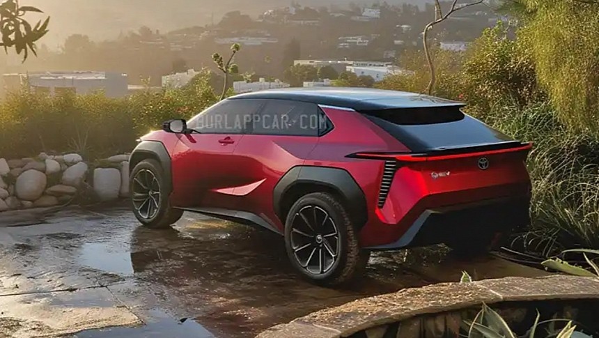 2025 Toyota RAV4 Hybrid rendering by vburlapp