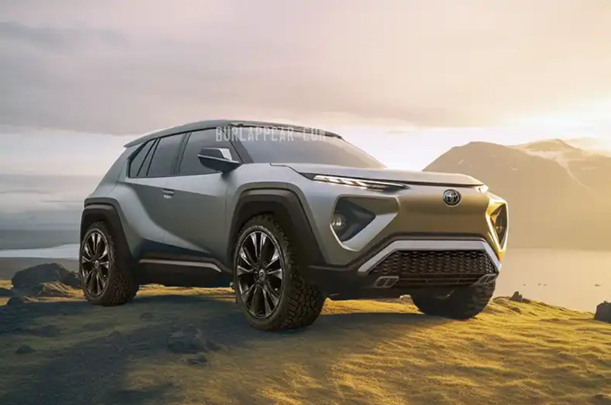 2025 Toyota RAV4 ICE and EV Come Out From Behind the Digital Curtain  Looking Futuristic - autoevolution