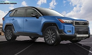 2025 Toyota RAV4 Revealed With a Hypothetic Redesign, Looks Quirkier Than Ever