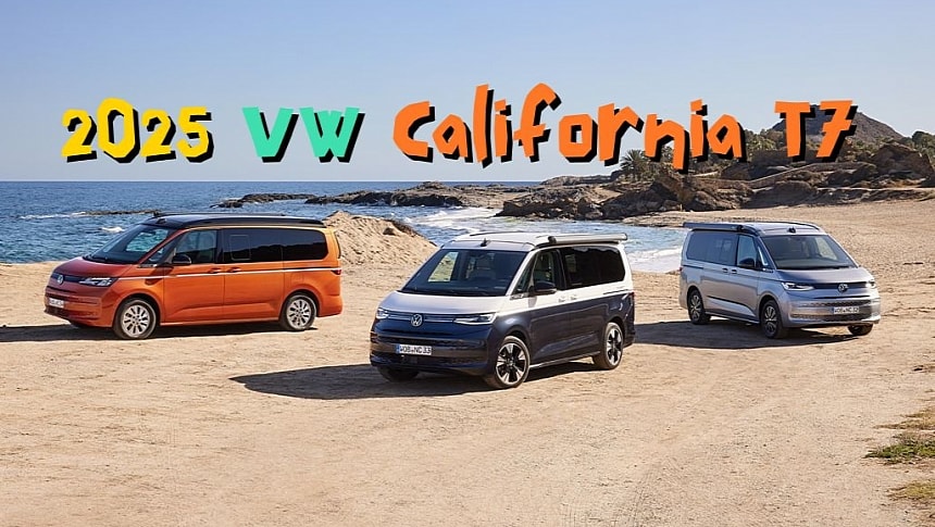 2025 Volkswagen California T7 camper van