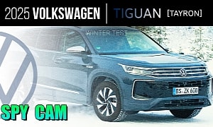 2025 Volkswagen Tayron Shows Fake Exhaust Tips, Will Be Marketed as the Tiguan in the US