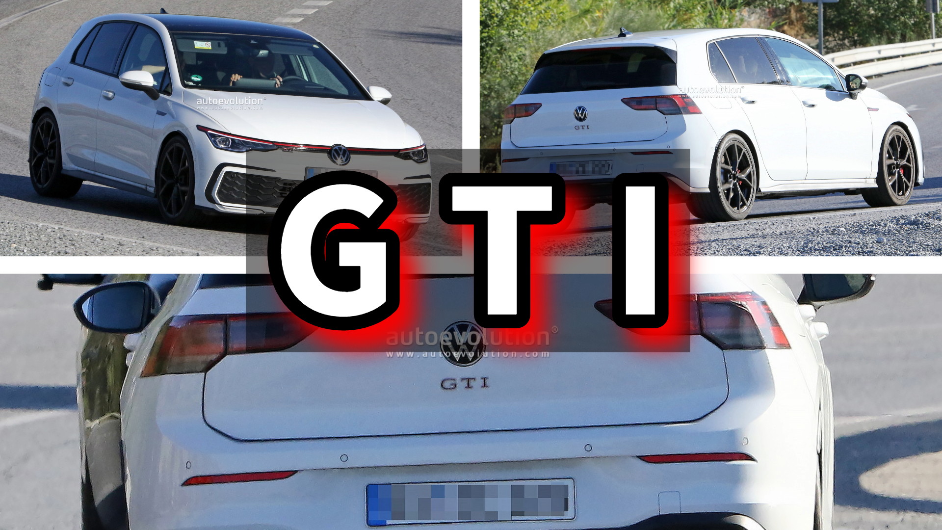 2025 VW Golf GTI Caught Wearing More Eyeliner, Looks Ready for a Night Out  - autoevolution