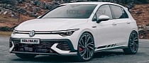 2025 VW Golf GTI Unofficially Shows Its Visual Secrets Before Grand Unveiling