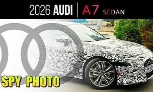 2026 Audi A7 Allroad Quattro Makes Spy Debut, It's a Jacked-Up Business Wagon