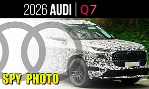 2026 Audi Q7 Spied With Trick New Door Handles, Looks More Mature Than Ever