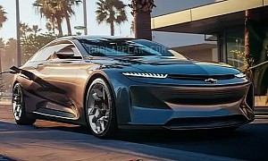 2026 Chevrolet Malibu Makes an Electrifying Scripted Return With CGI-Infused Coupe Looks