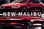 2026 Chevy Malibu Morphs Into an Attractive Four-Door Coupe, Albeit Only Digitally