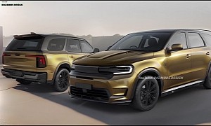 2026 Dodge Durango SRT Hellcat Surfaces With CGI-Infused Styling