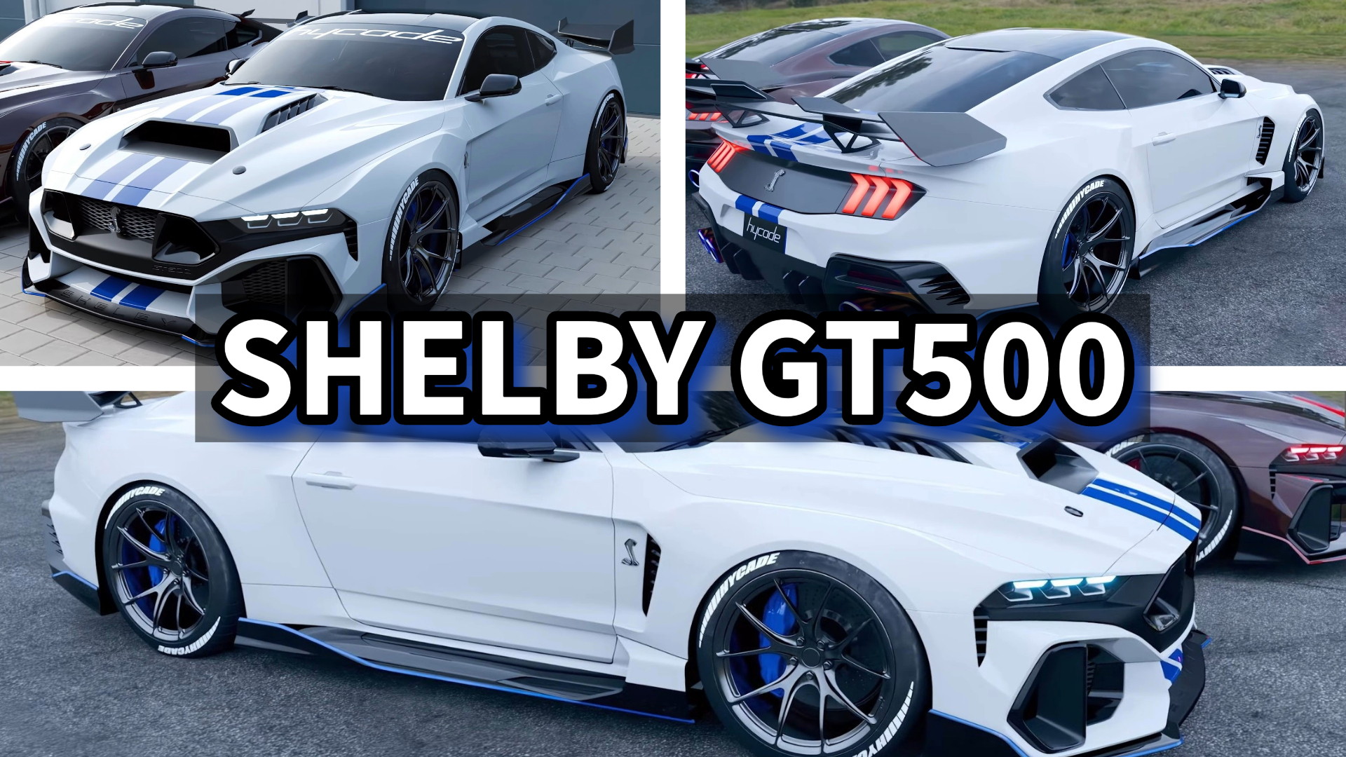 Nouvelle Mustang Shelby GT500