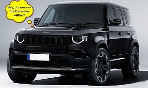2026 Jeep "Night Eagle" Resembles a Renegade Defender So Much It’s Baffling