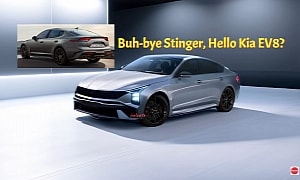 2026 Kia EV8 Sedan Envisioned as a Zero-Emissions Stinger Replacement After New Leak
