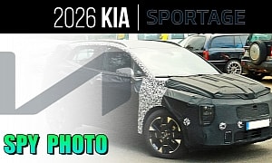 2026 Kia Sportage Facelift Spied Itching to Hit the Nurburgring Nordschleife