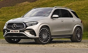 2026 Mercedes-Benz GLE Surfaces in Fantasy Land With Fresh Design Cues