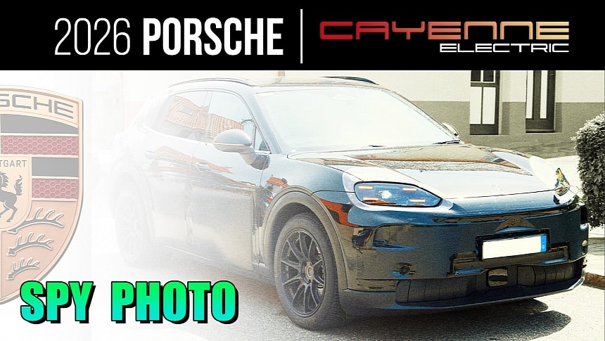 2026 Porsche Cayenne Electric prototype