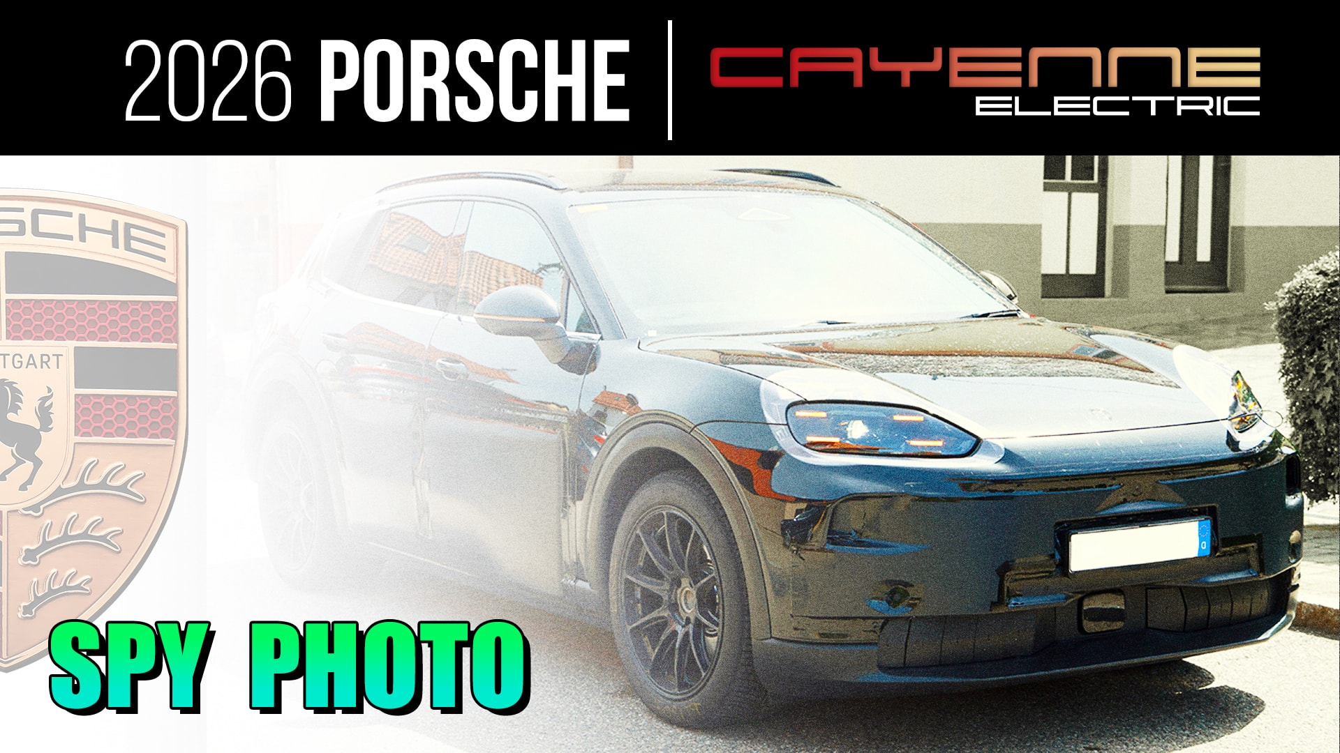 2026 Porsche Cayenne Electric Sheds Some Camo, Still Hides Plenty of Details