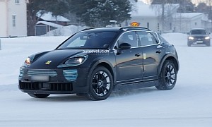 2026 Porsche Cayenne EV Spied, Coming Late 2025